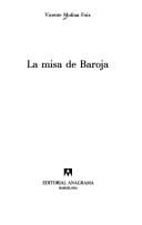 La misa de Baroja