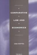 Comparative law and economics