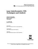 Laser interferometry VIII--techniques and analysis