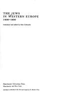 The Jews in Western Europe, 1400-1600