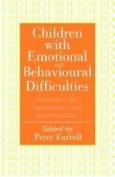 Children with emotional and behavioural difficulties