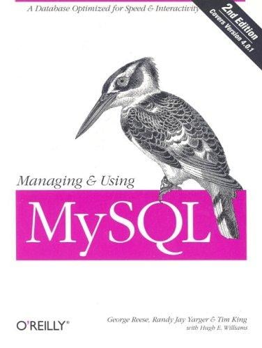 Managing and using MySQL