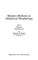 Modern methods in analytical morphology