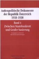 Aussenpolitische Dokumente der Republik Österreich, 1918-1938 (ADÖ)