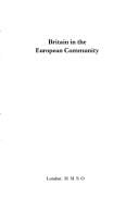 Britain in the European Community