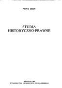 Studia historyczno-prawne