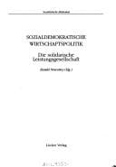 Sozialdemokratische Wirtschaftspolitik