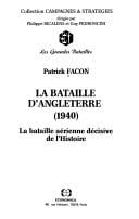 La bataille d'Angleterre, 1940