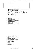 Instruments of economic policy in Africa