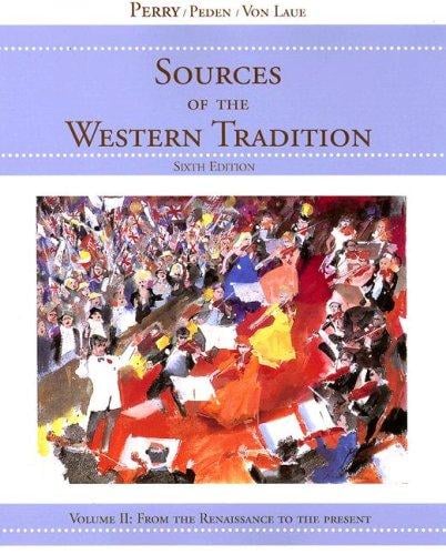 Sources of the Western tradition