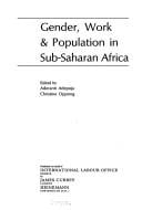 GENDER, WORK, & POPULATION IN SUB-SAHARAN AFRICA
