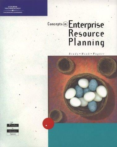 Concepts in enterprise resource planning