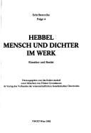 Hebbel, Mensch und Dichter im Werk