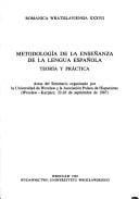 Metodología de la enseñanza de la lengua española