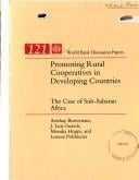 Promoting rural cooperatives in developing countries