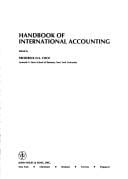 Handbook of international accounting