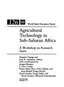 Agricultural technology in Sub-Saharan Africa