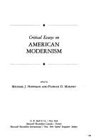 Critical essays on American modernism