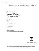 Proceedings of laser-tissue interaction II