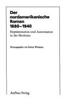 Der Nordamerikanische Roman 1880-1940