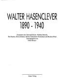 Walter Hasenclever 1890-1940