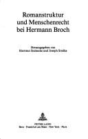 Romanstruktur und Menschenrecht bei Hermann Broch