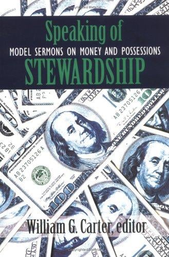 Speaking of stewardship