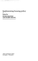 Implementing housing policy