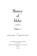 History of Idaho