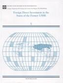 Foreign direct investment in the states of the former USSR
