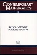 Several complex variables in China