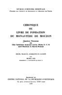 Chronique, ou, Livre de fondation du Monastère de Mouzon =
