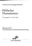 Höfischer Humanismus
