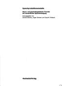 Sprachproduktionsmodelle