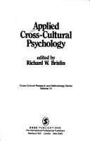 Applied cross-cultural psychology