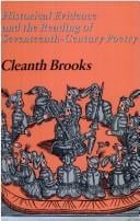 Historical evidence and the reading of seventeenth-century poetry