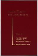 Matrix theory and applications