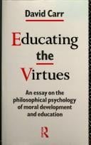 Educating the virtues