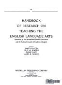 Handbook of research on teaching the English language arts