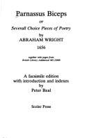 Parnassus biceps, or, Severall choice pieces of poetry