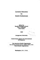 Lactation education for health professionals