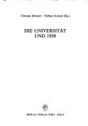 Die Universität und 1938