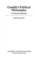 Gandhi's political philosophy