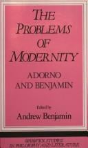 The Problems of modernity