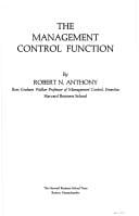The management control function