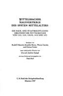 Wittelsbacher Hausberträge des späten Mittelalters