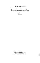 Ja, mach nur einen Plan