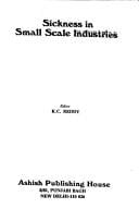 Sickness in small scale industries