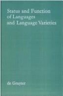 Status and function of languages and language varieties
