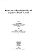Genetics and pathogenicity of negative strand viruses